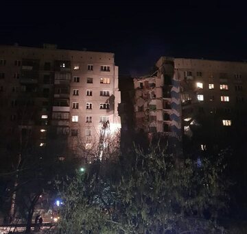 Wybuch gazu w 9-piętrowym bloku w Magnitogorsku