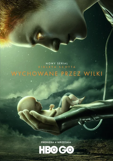 „Wychowane przez wilki” - plakat reklamujący serial
