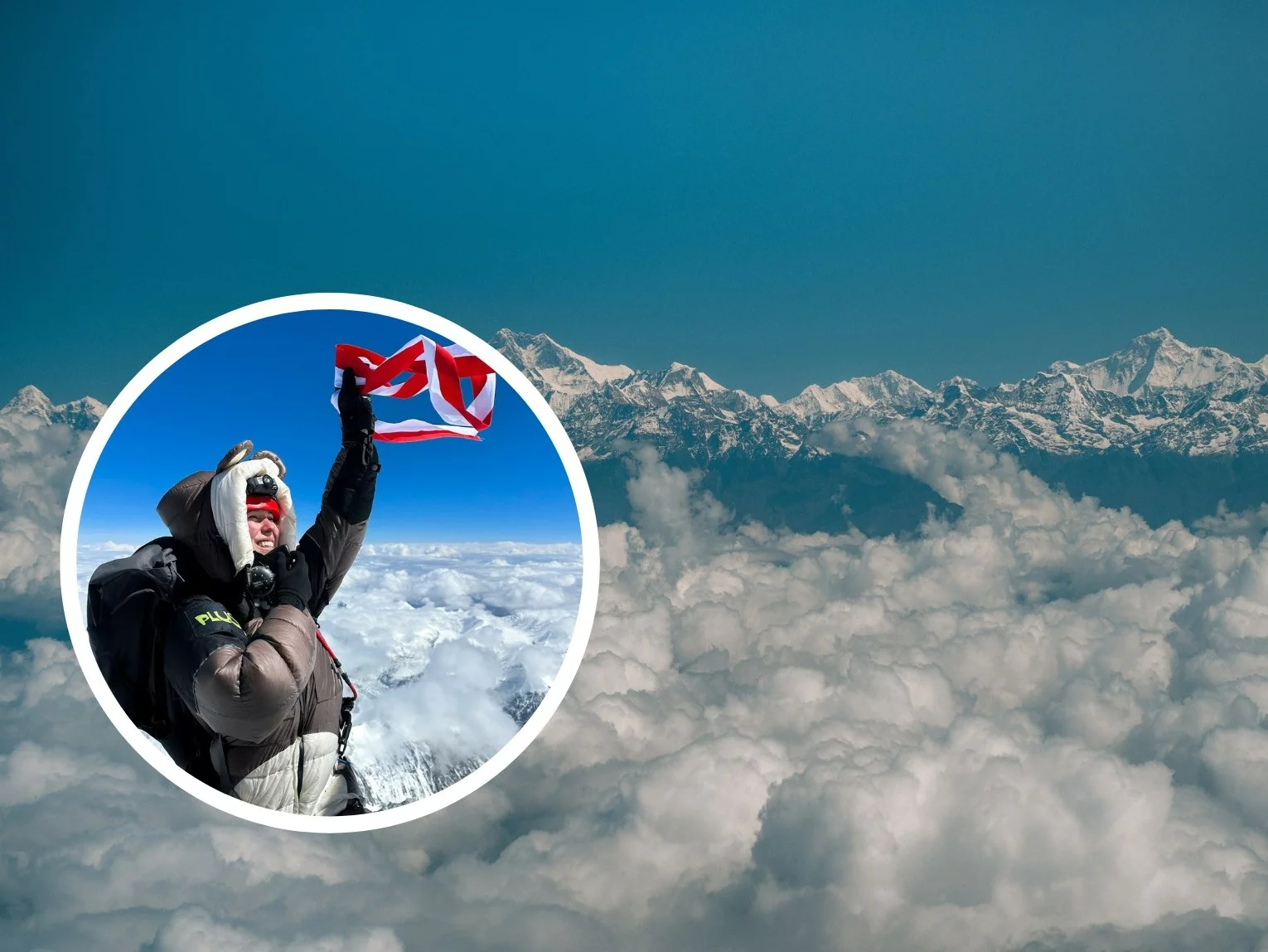 Zoja Skubis na Mount Everest