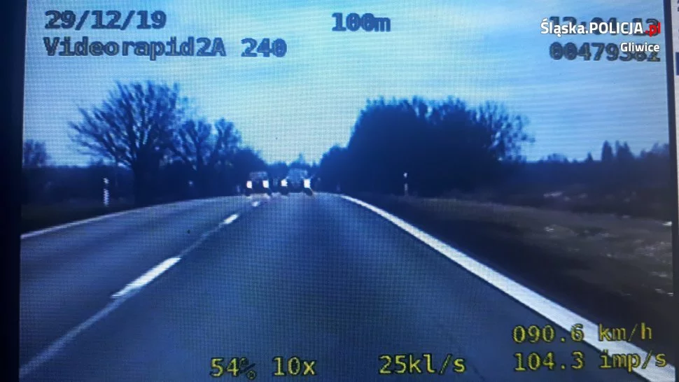 Kierowca jechał wyjątkowo niebezpiecznie