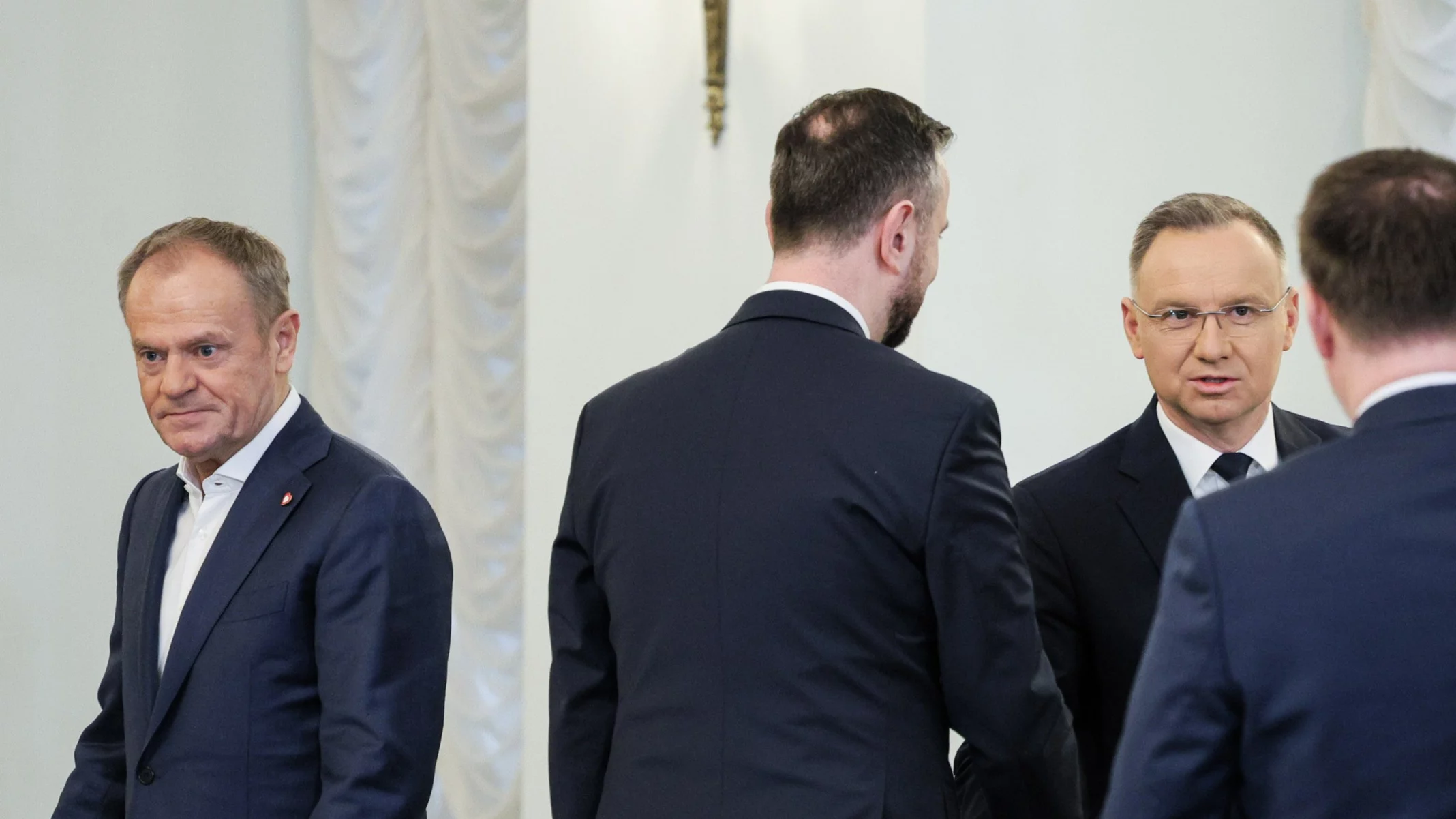 Andrzej Duda i Donald Tusk