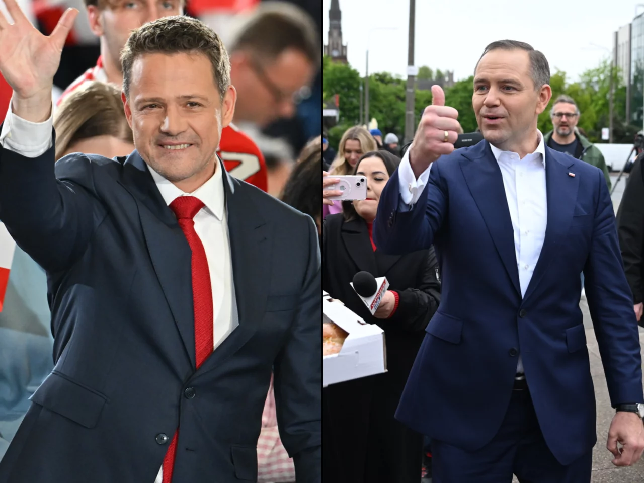Trzaskowski, Nawrocki