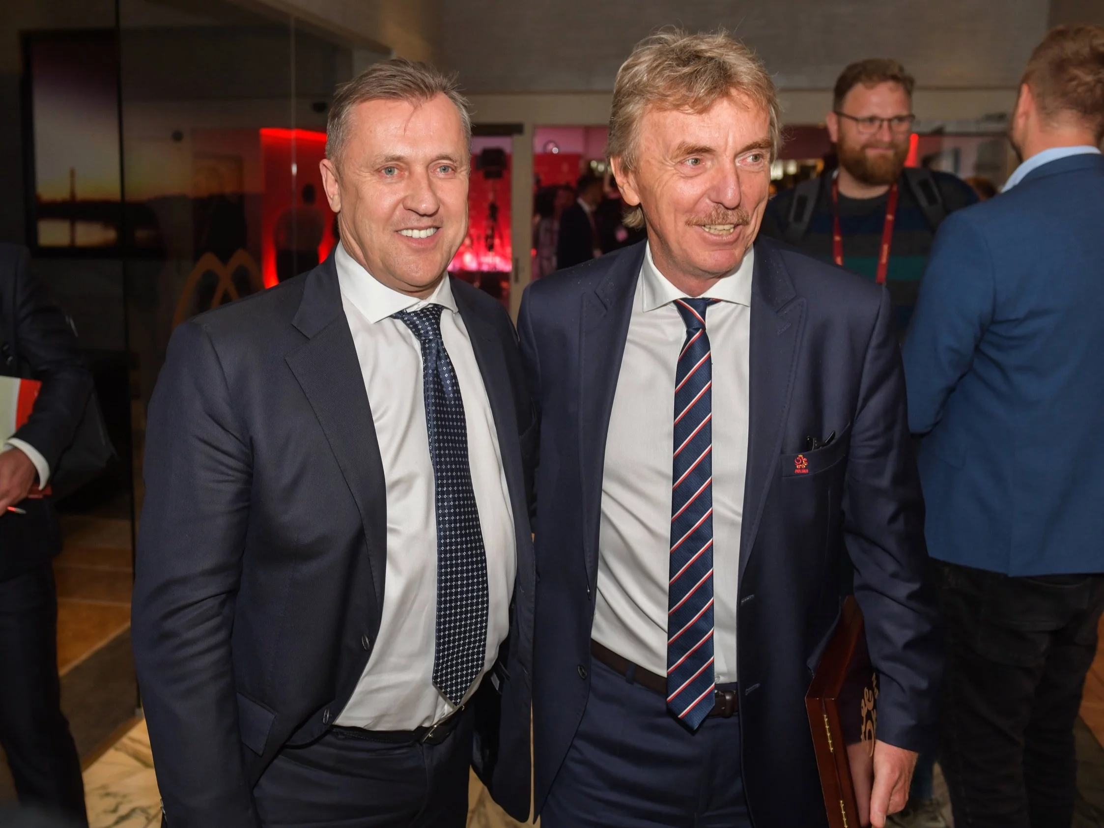 Cezary Kulesza i Zbigniew Boniek