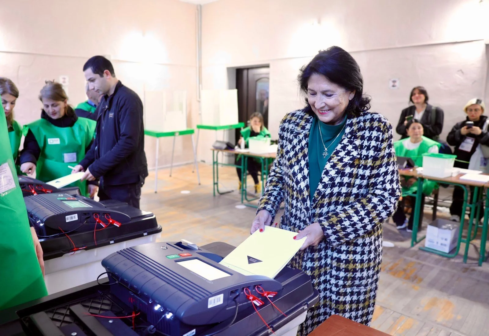 Prezydent Gruzji Salome Zurabiszwili