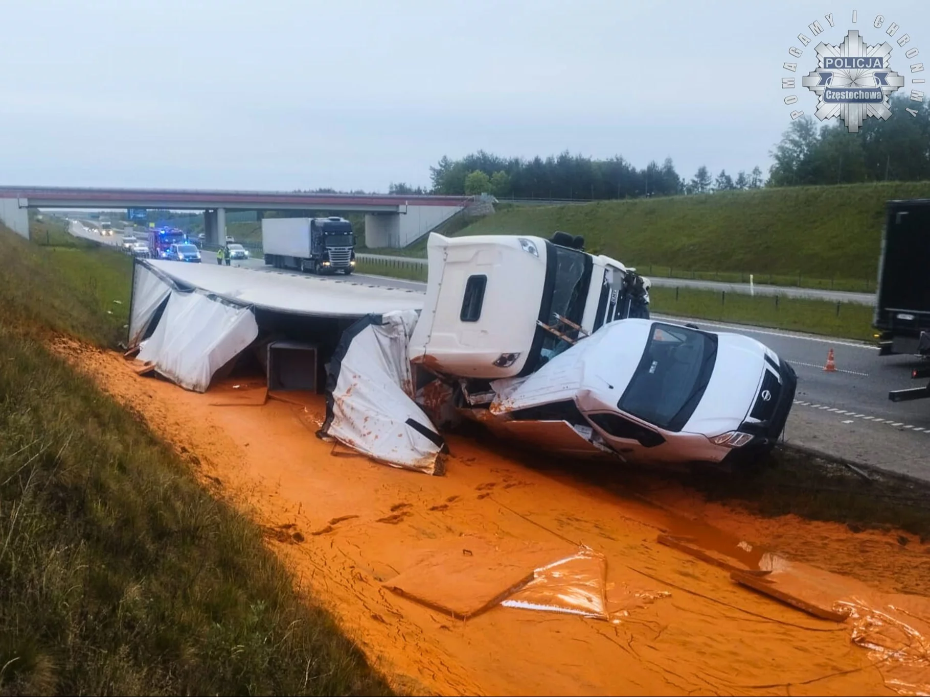 Wypadek na A1