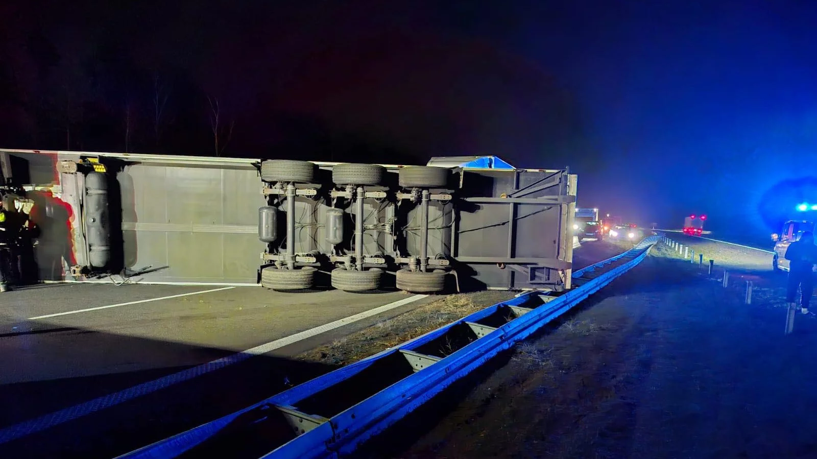 Utrudnienie na autostradzie A2 w kierunku Poznania