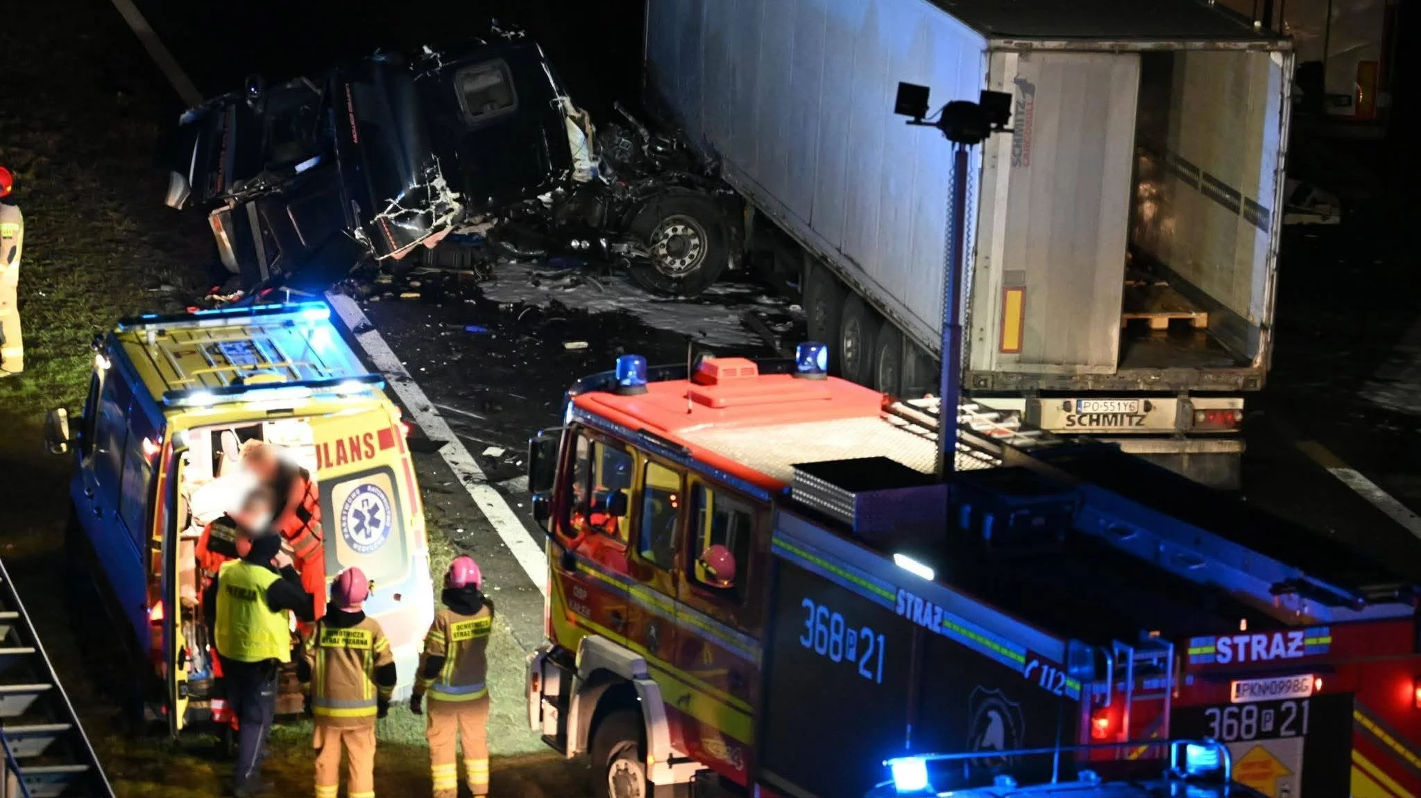 Wypadek na autostradzie A2. Utrudnienia mogą potrwać do 10 godz.
