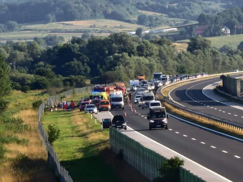 Wypadek polskiego autobusu w Chorwacji