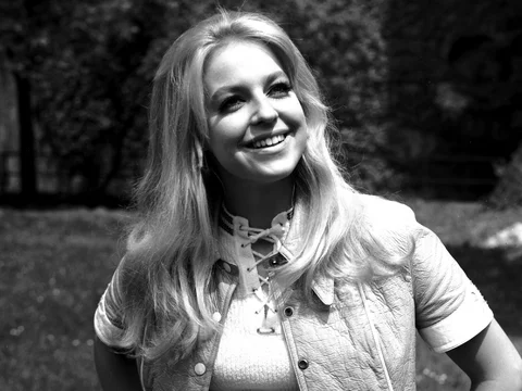 Urszula Sipińska w 1971 roku