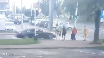 Wypadek przy ul. Lubelskiej w Puławach