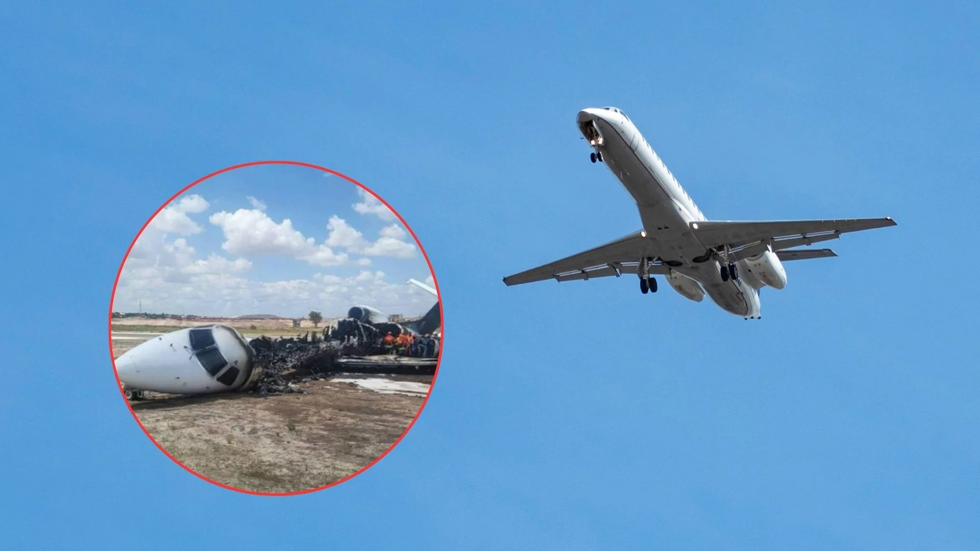 Blisko do katastrofy. Podczas lądowania samolotu załamało się podwozie