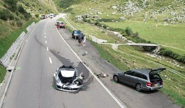Wypadek w Szwajcarii