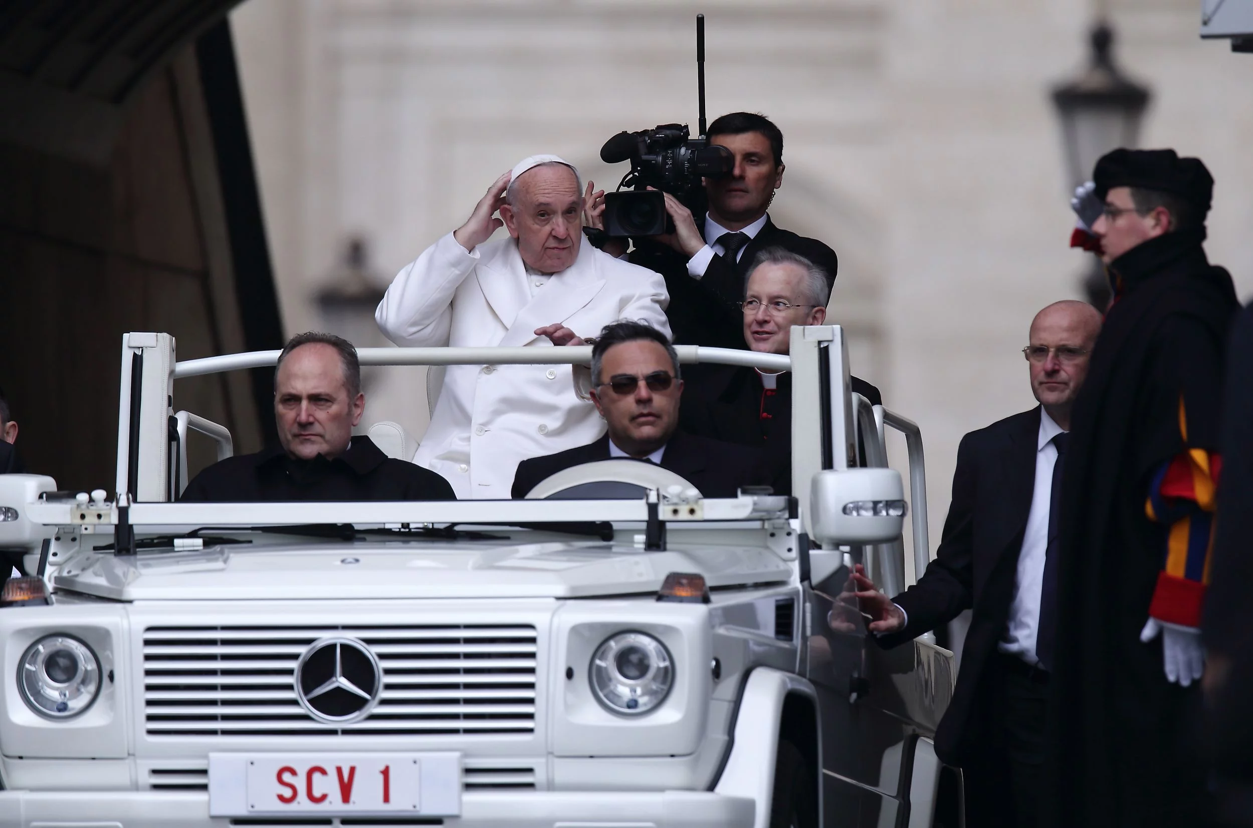 Papież Franciszek podczas środowej audiencji