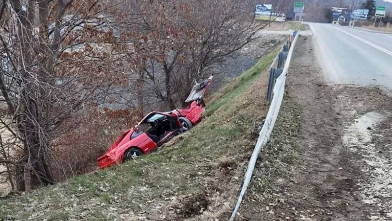 Wypadek Ferrari