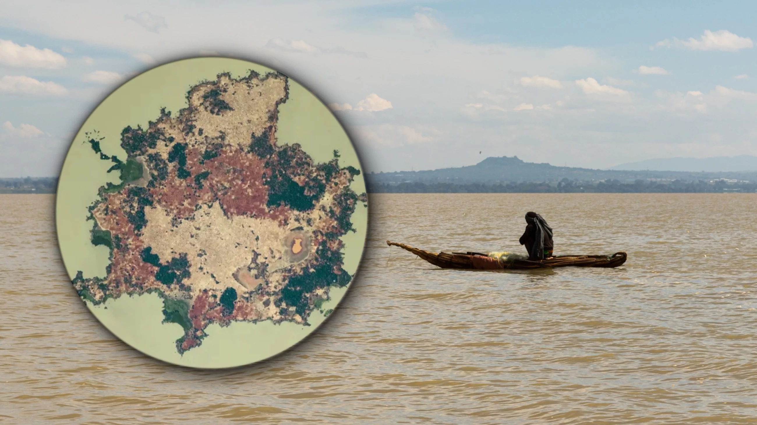 Wyspy na złowieszczo zielonym jeziorze. W ich sercu spoczywają święte relikwie