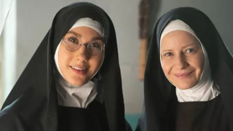 Ida Nowakowska i Małgorzata Kożuchowska w filmie „Wyszyński – zemsta czy przebaczenie”