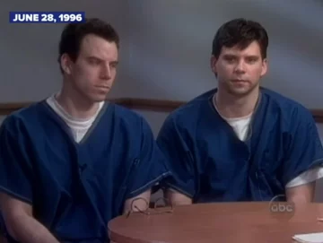 Wywiad braci Menendez z Barbarą Walters w 1996 roku