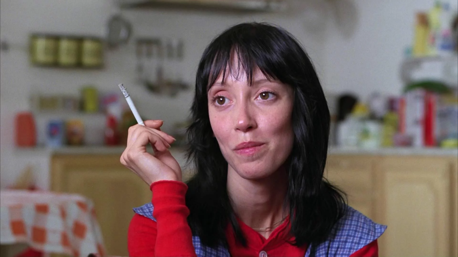 Shelley Duvall w filmie „Lśnienie” (1980)