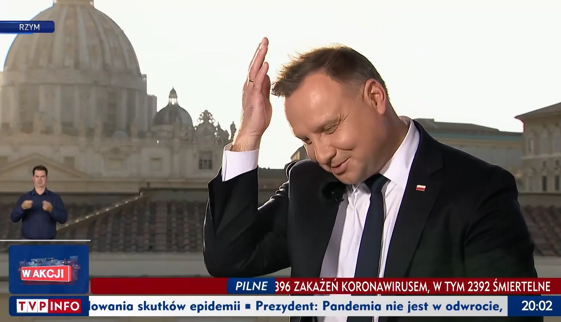 Andrzej Duda w „Gościu Wiadomości”