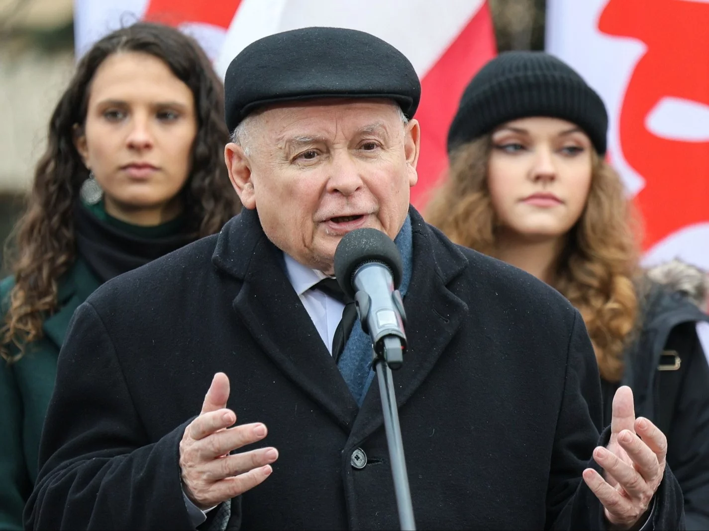 Prezes PiS Jarosław Kaczyński