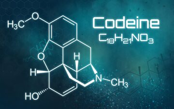 Wzór chemiczny kodeiny