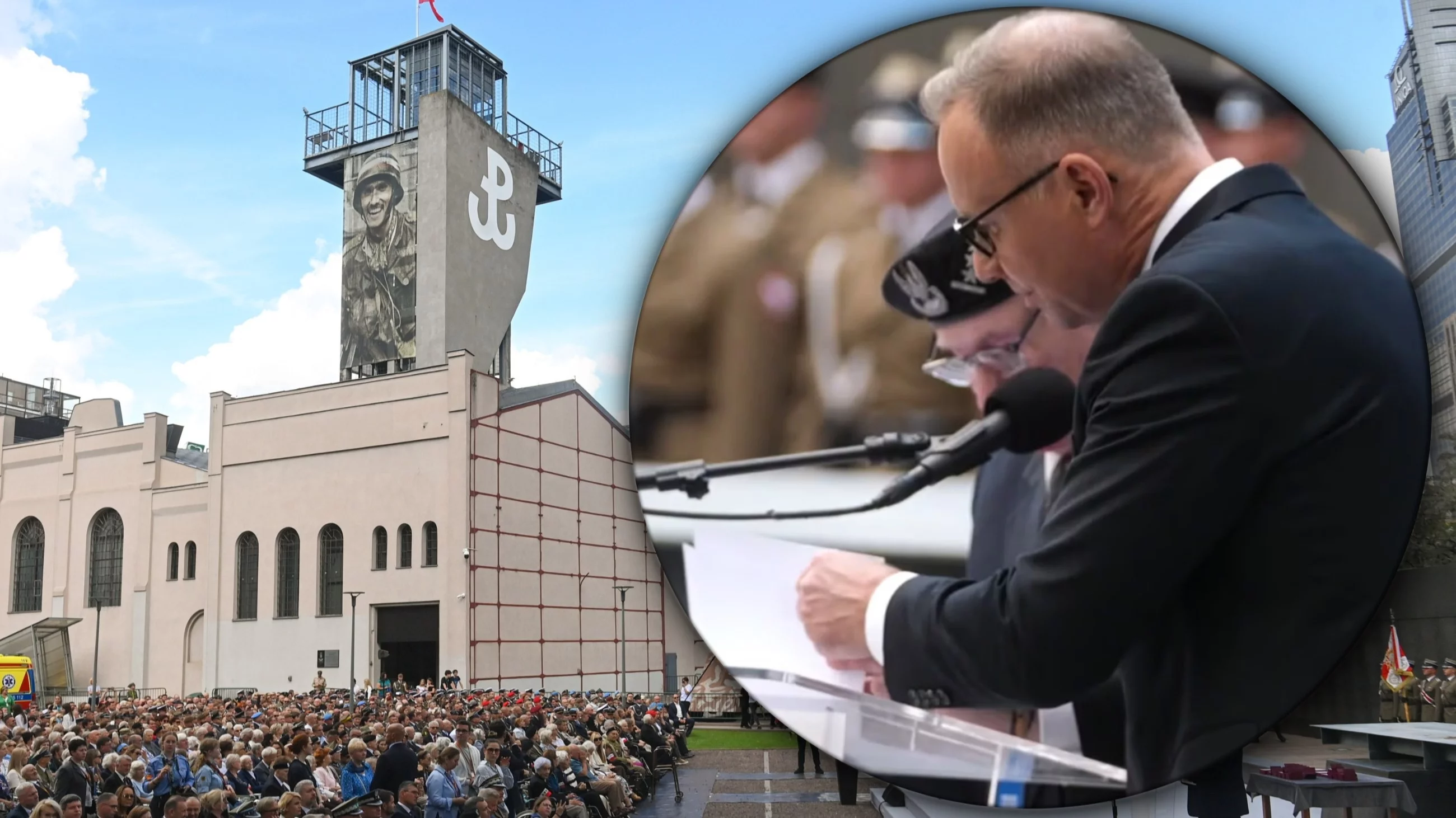 Obchody 81. rocznicy Powstania Warszawskiego. Andrzej Duda i Janusz Komorowski