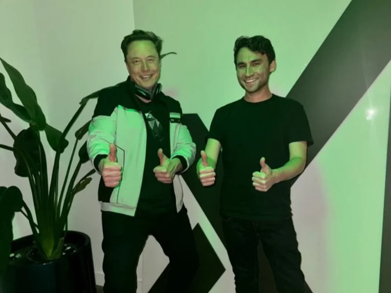 Elon Musk i Nikita Bier