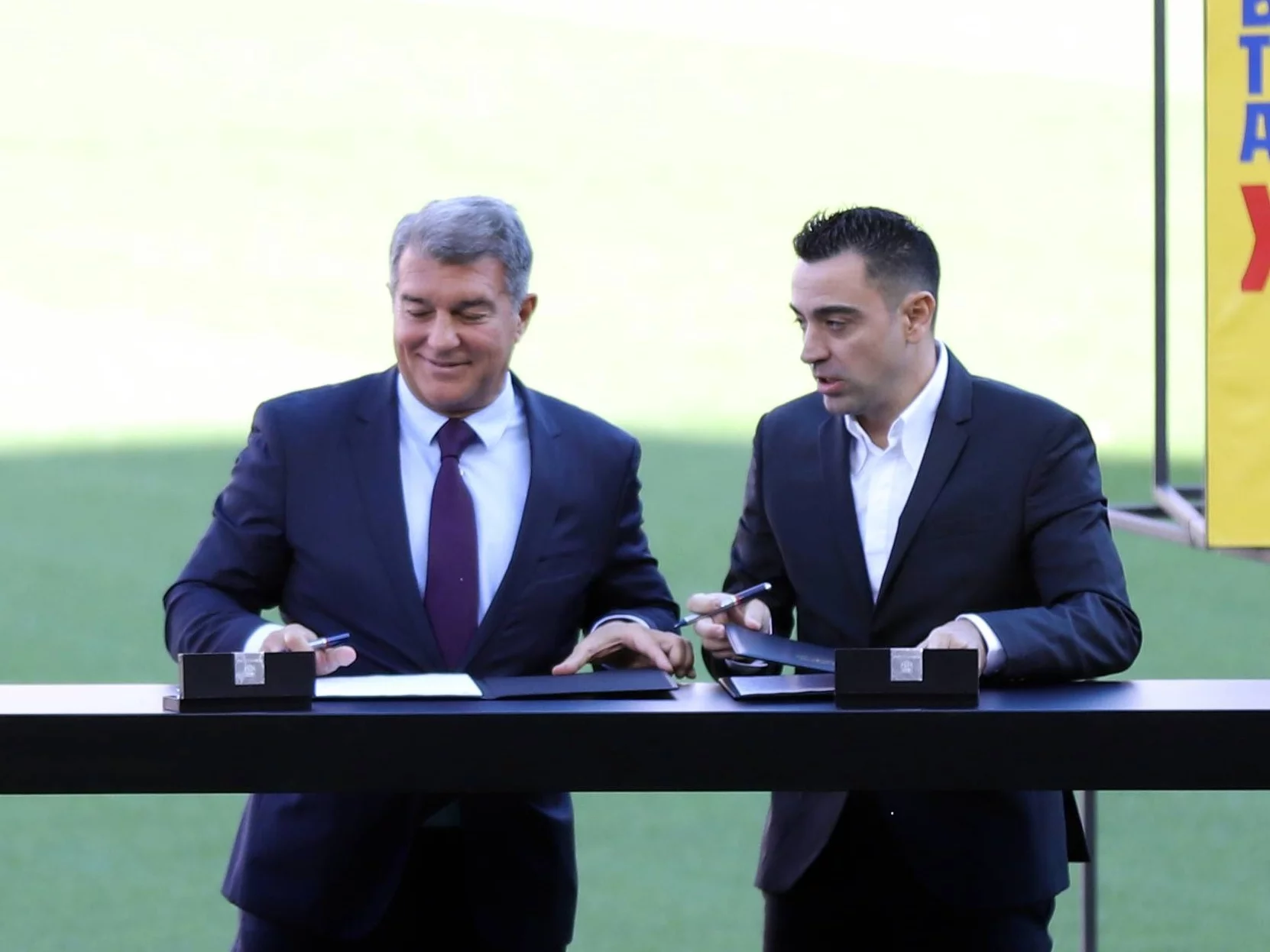 Xavi i Laporta