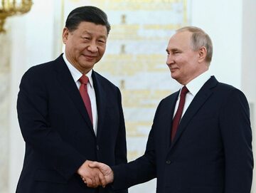 Xi Jinping i Władimir Putin