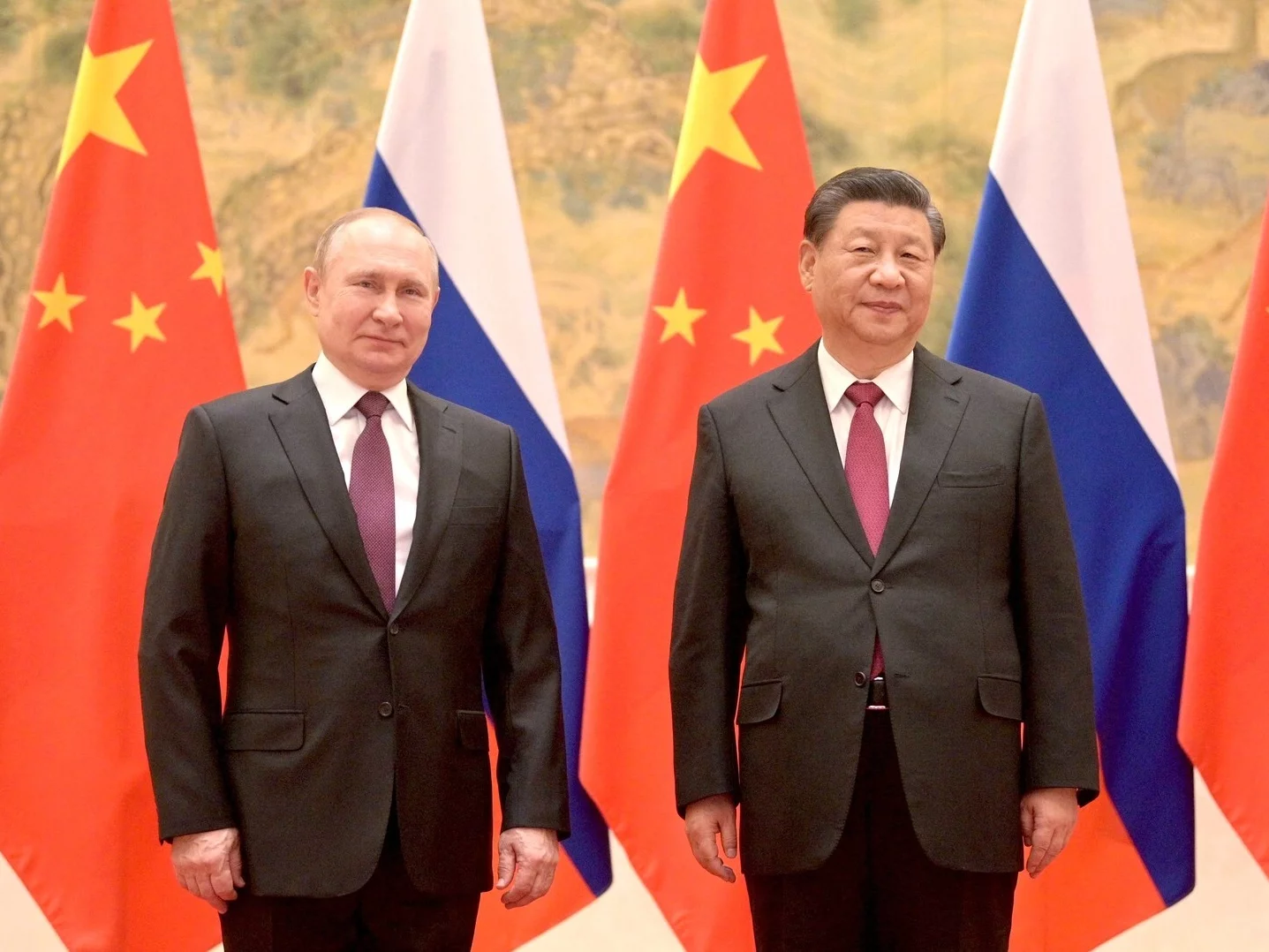 Władimir Putin i Xi Jinping