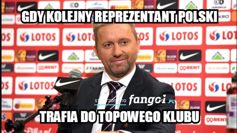 Mem po transferze Krzysztofa Piątka