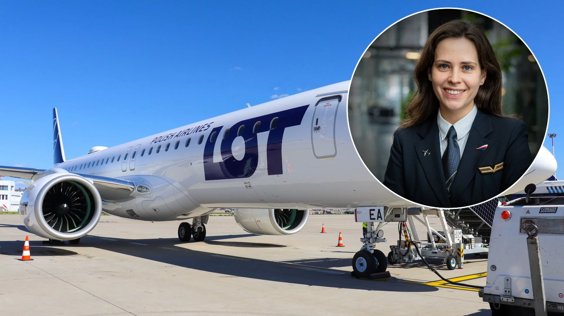 Gabriela Kalinowska, kapitan floty Embraer w PLL LOT