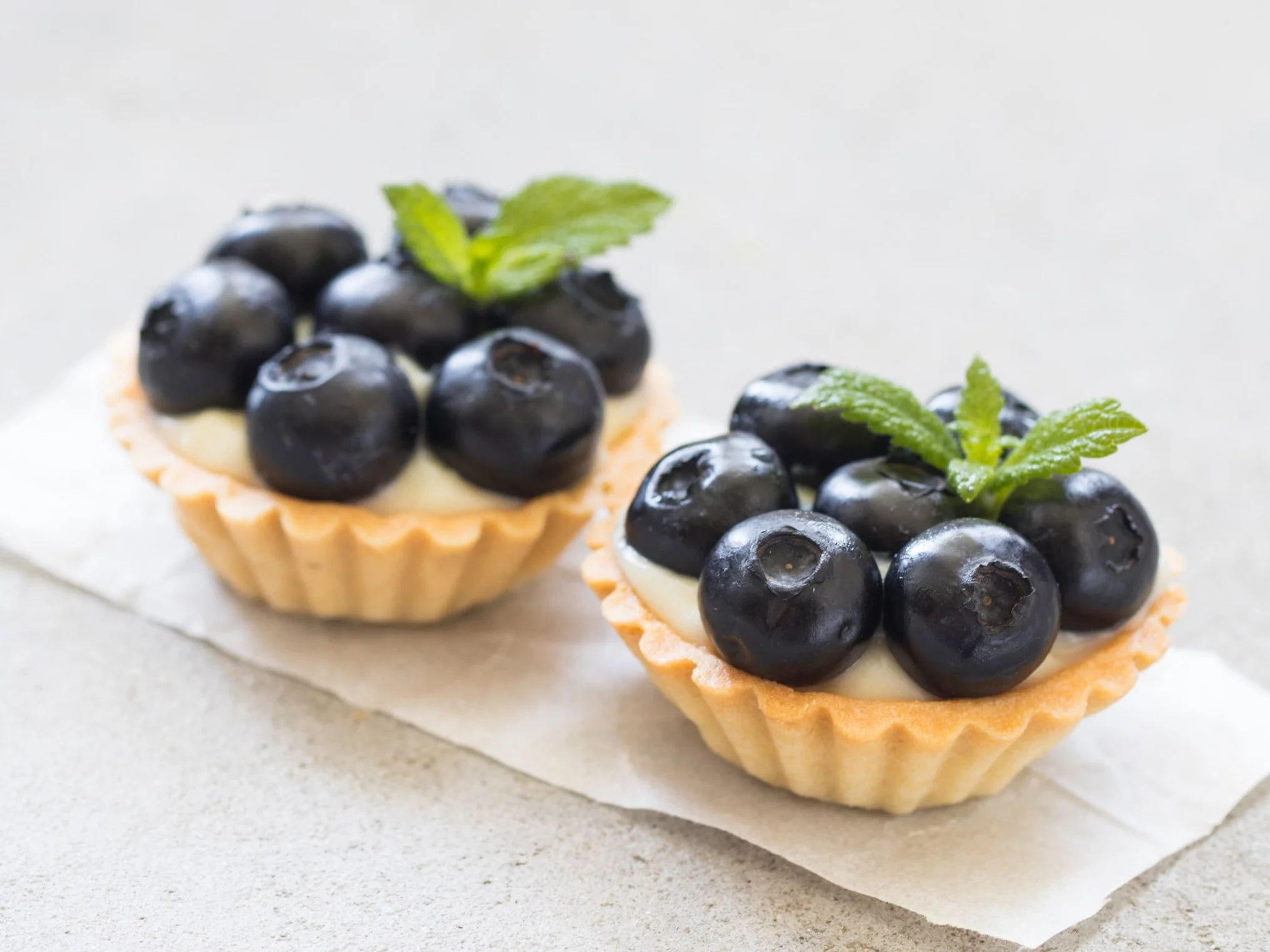 Tartaletki z borówkami