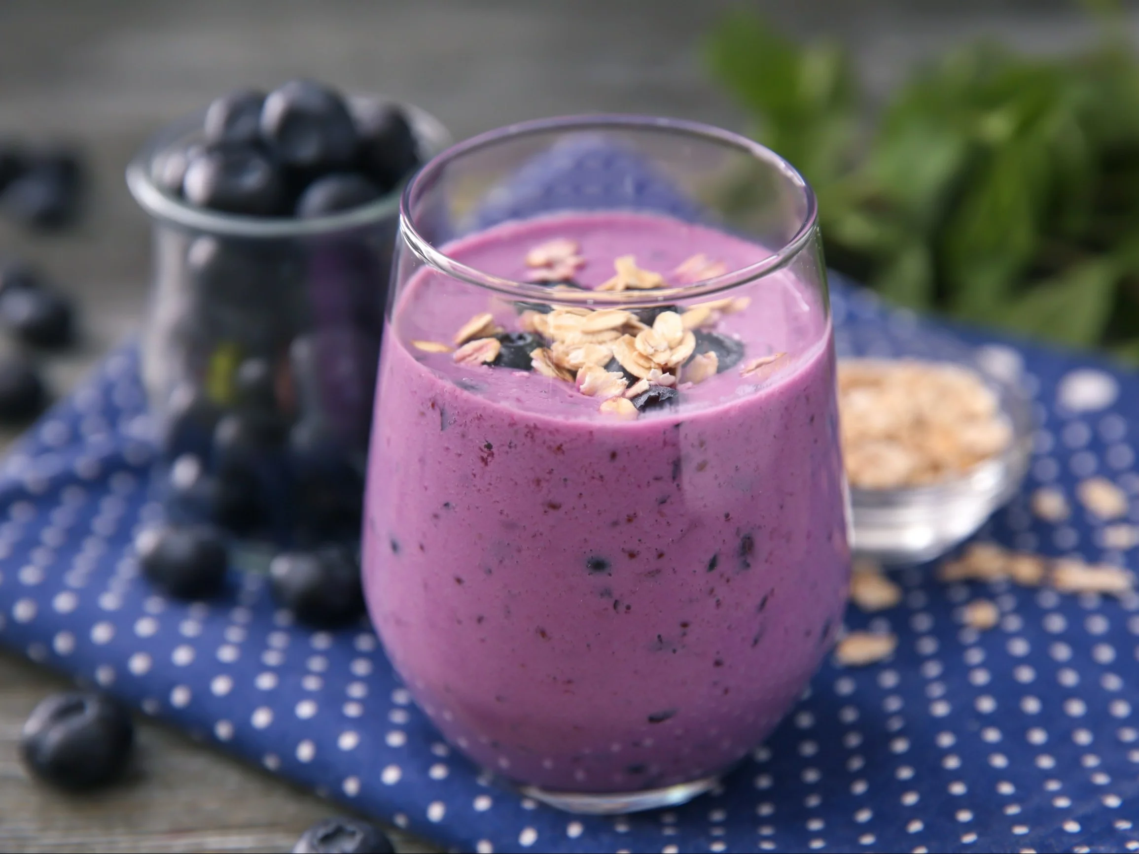 Smoothie borówkowe