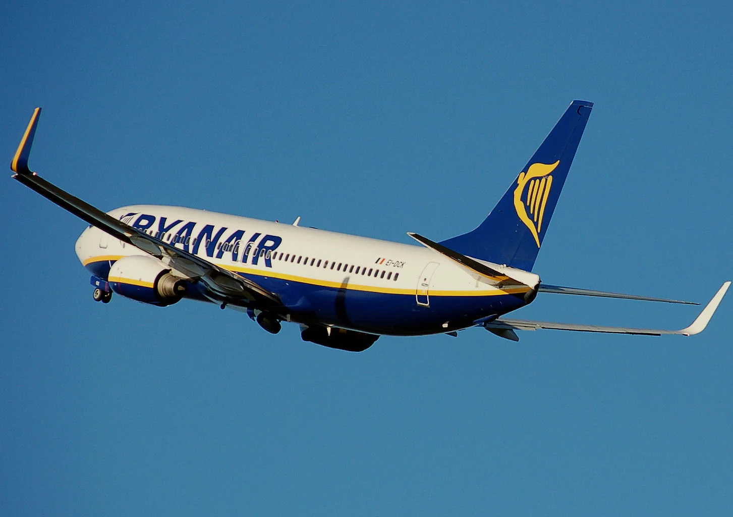 Samolot linii lotniczych Ryanair