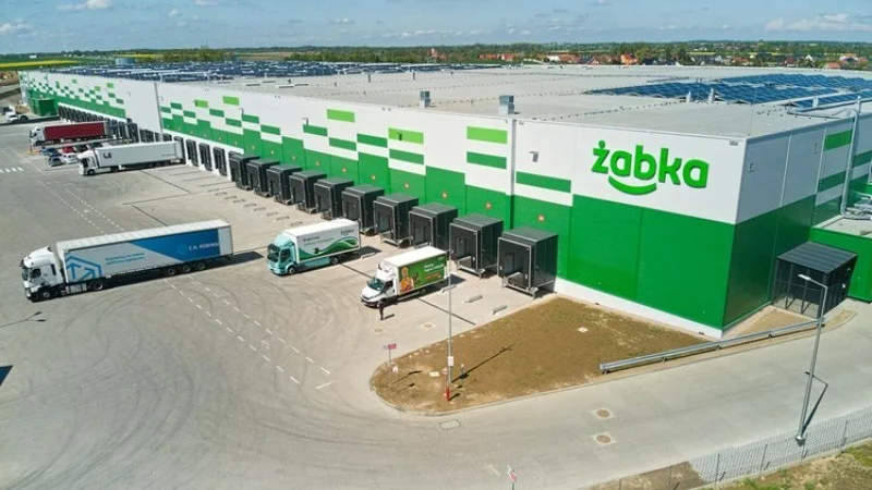 Żabka – centrum logistyczne w Kątach Wrocławskich