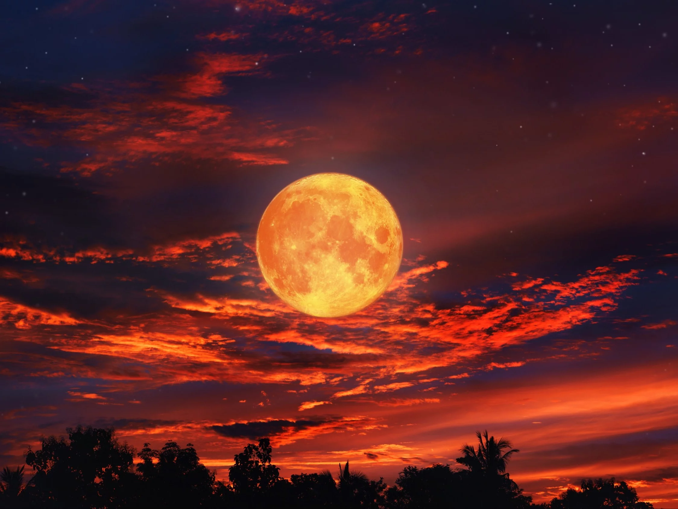 Krwawy Księżyc, zdjęcie ilustracyjne