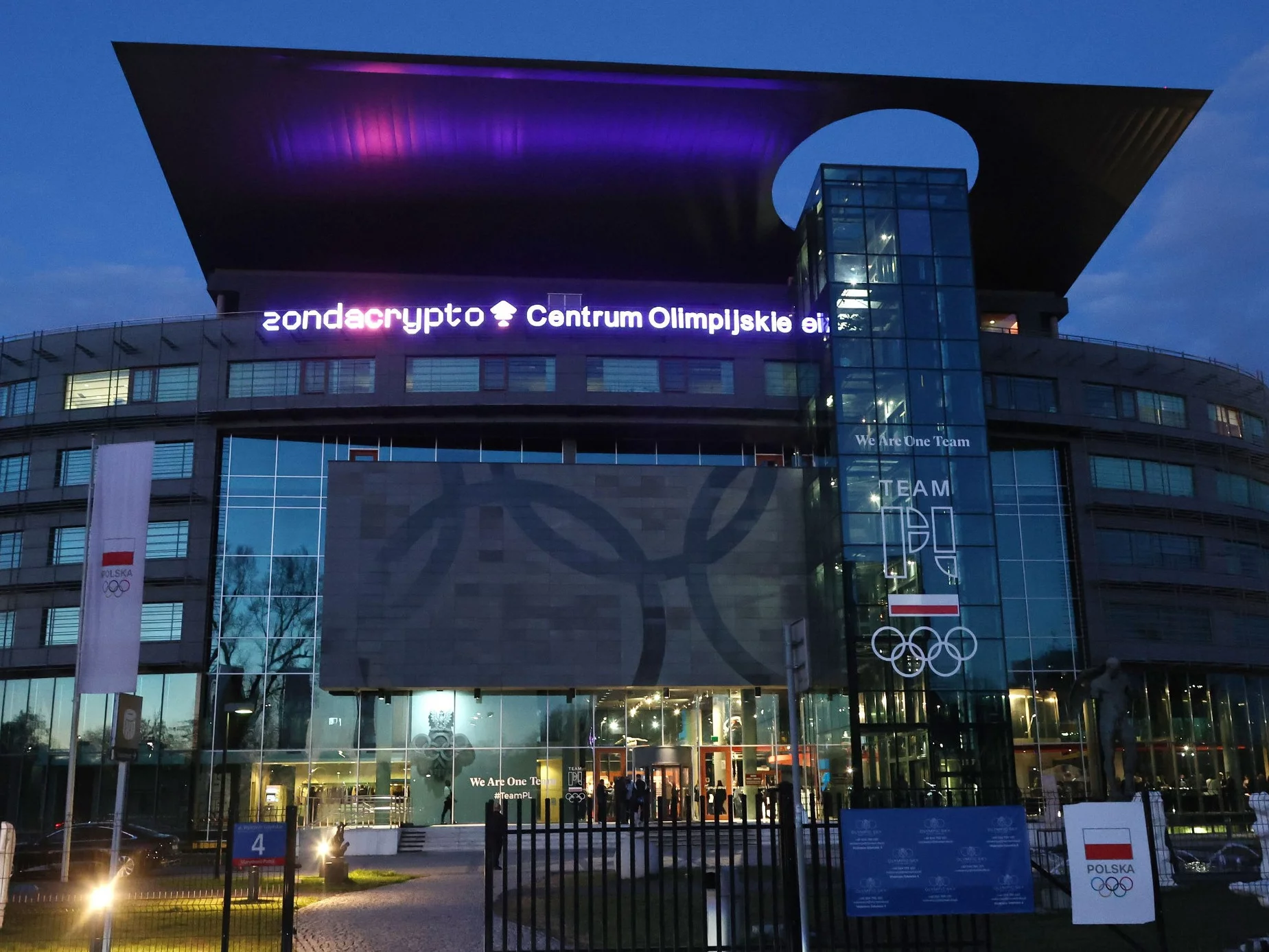 Budynek Zondacrypto Centrum Olimpijskie