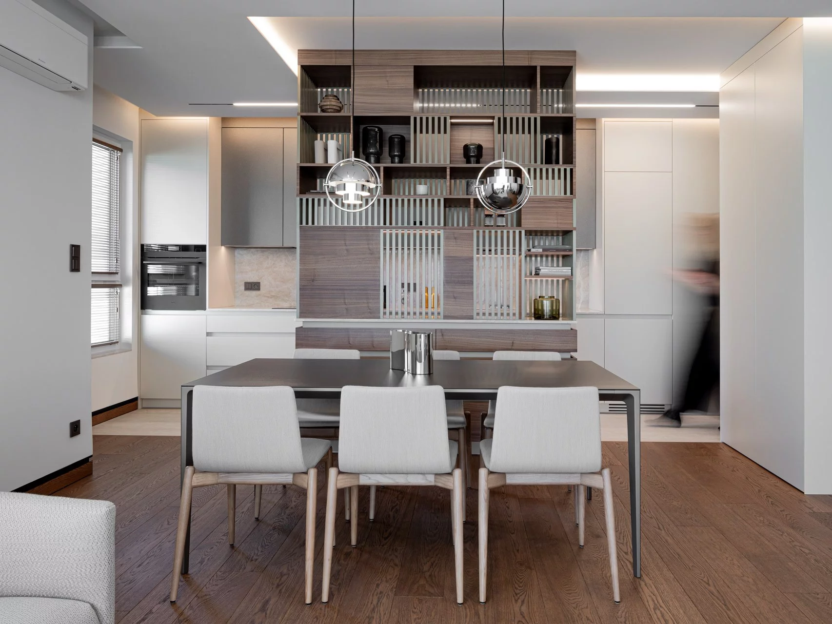 Nowoczesny apartament w Poznaniu, projekt Cuns
