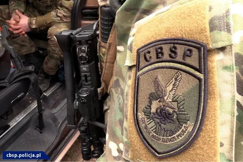 Funkcjonariusze CBŚP