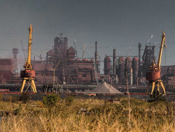Zakłady Azowstal w Mariupolu, zdjęcie ilustracyjne