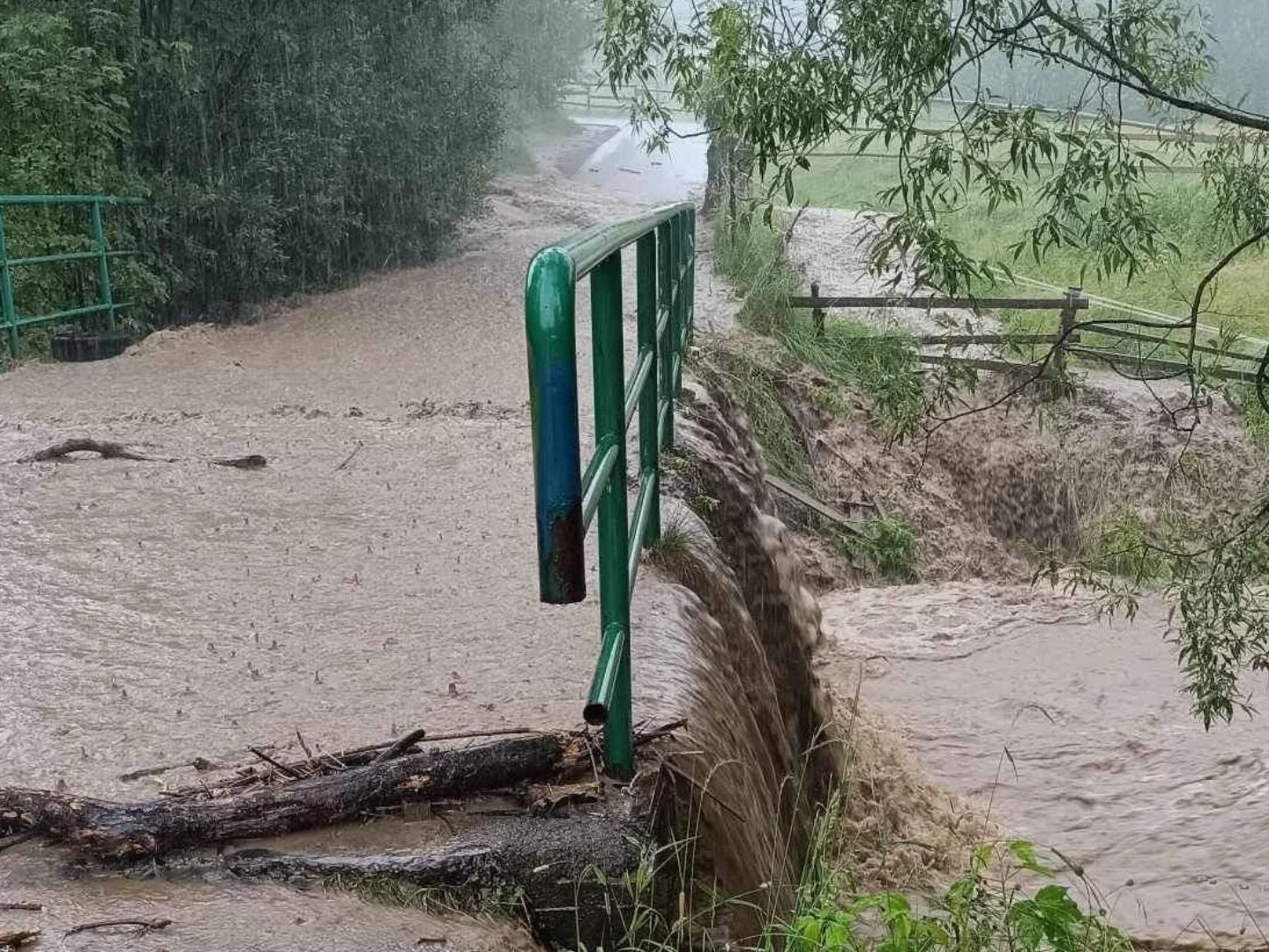 Zakopane zalane po ulewie