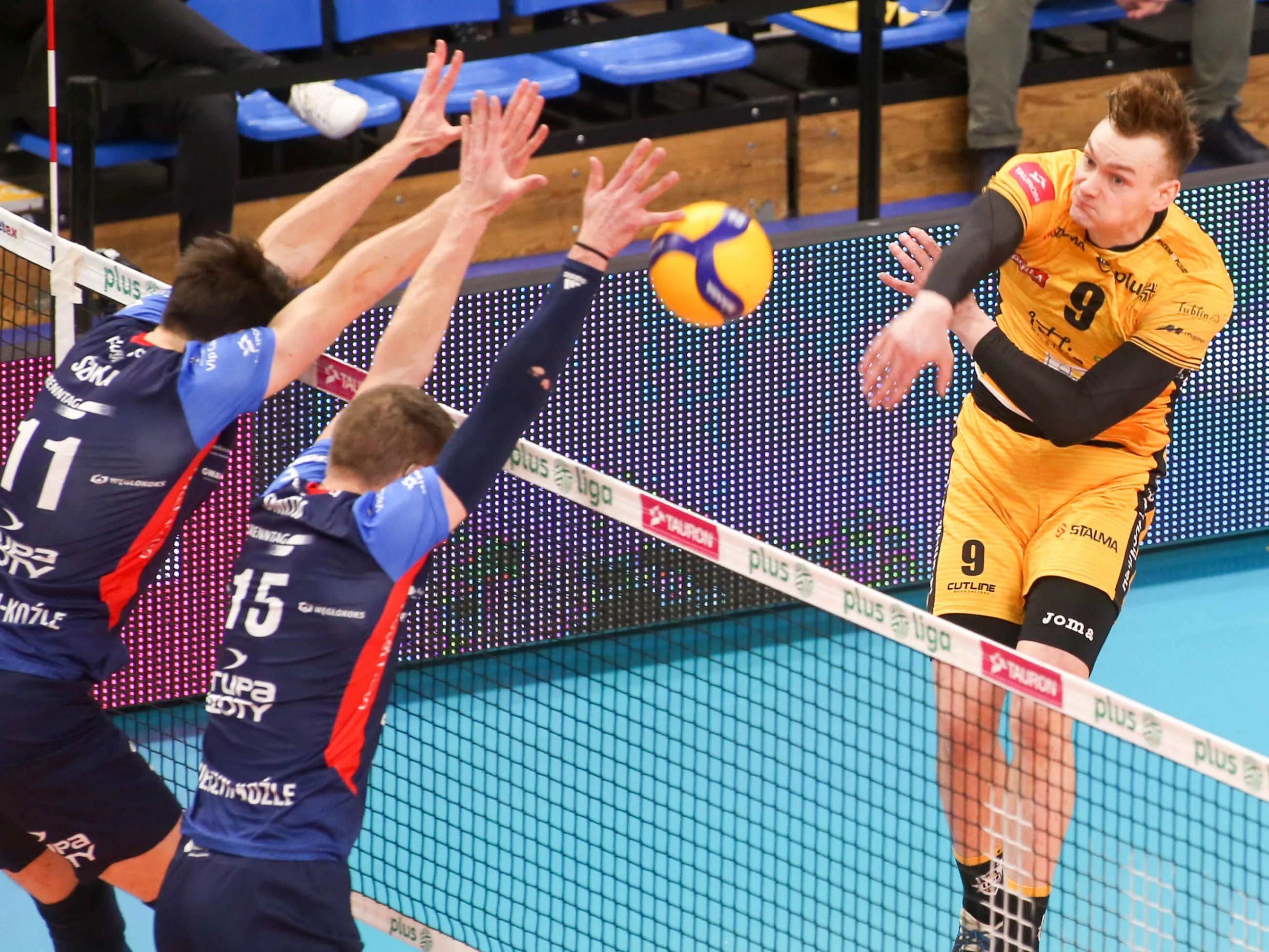 Siatkarze ZAKSA-y Kędzierzyn-Koźle i LUK Lublin