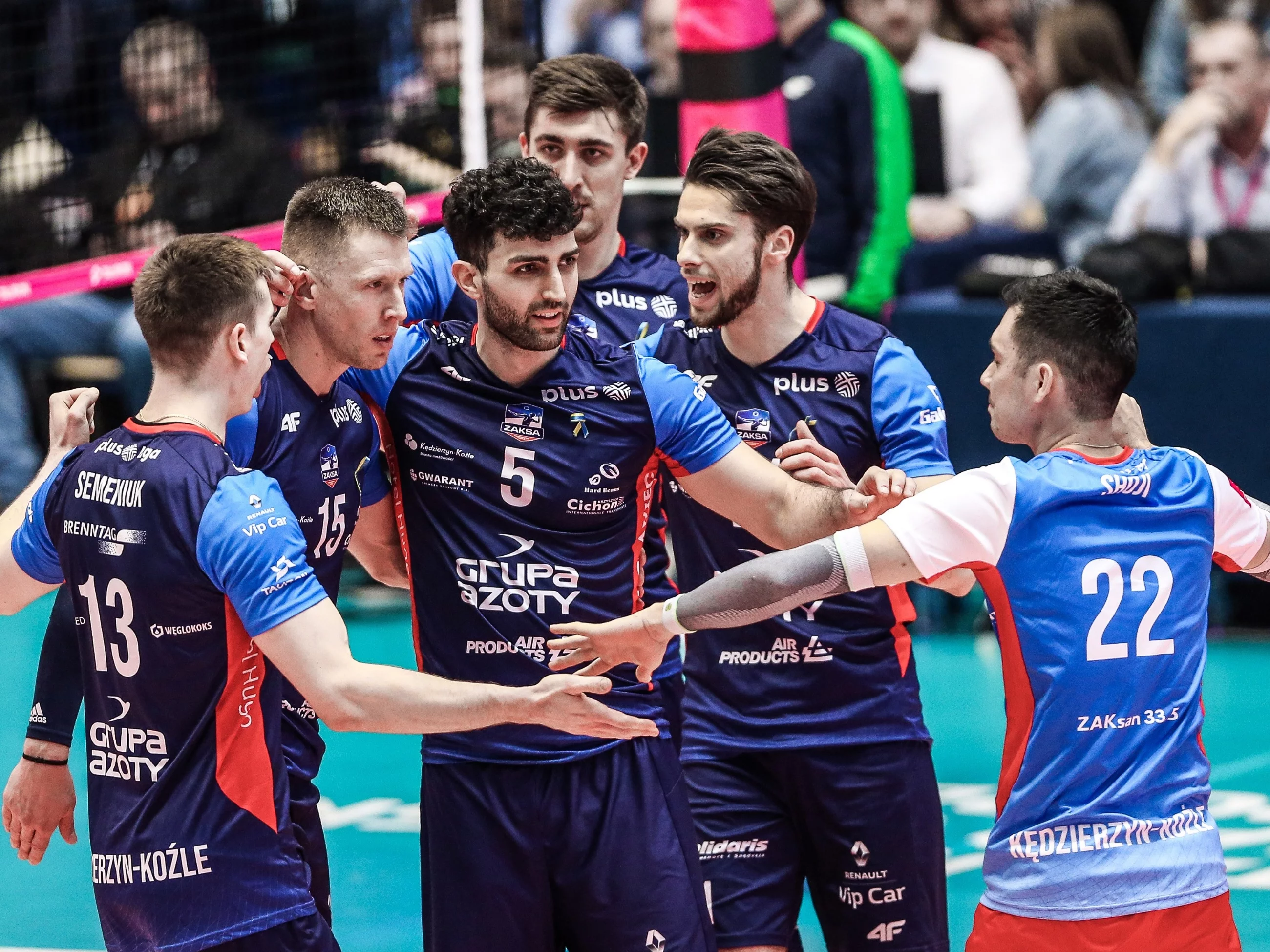 Siatkarze ZAKSA-y Kędzierzyn-Koźle