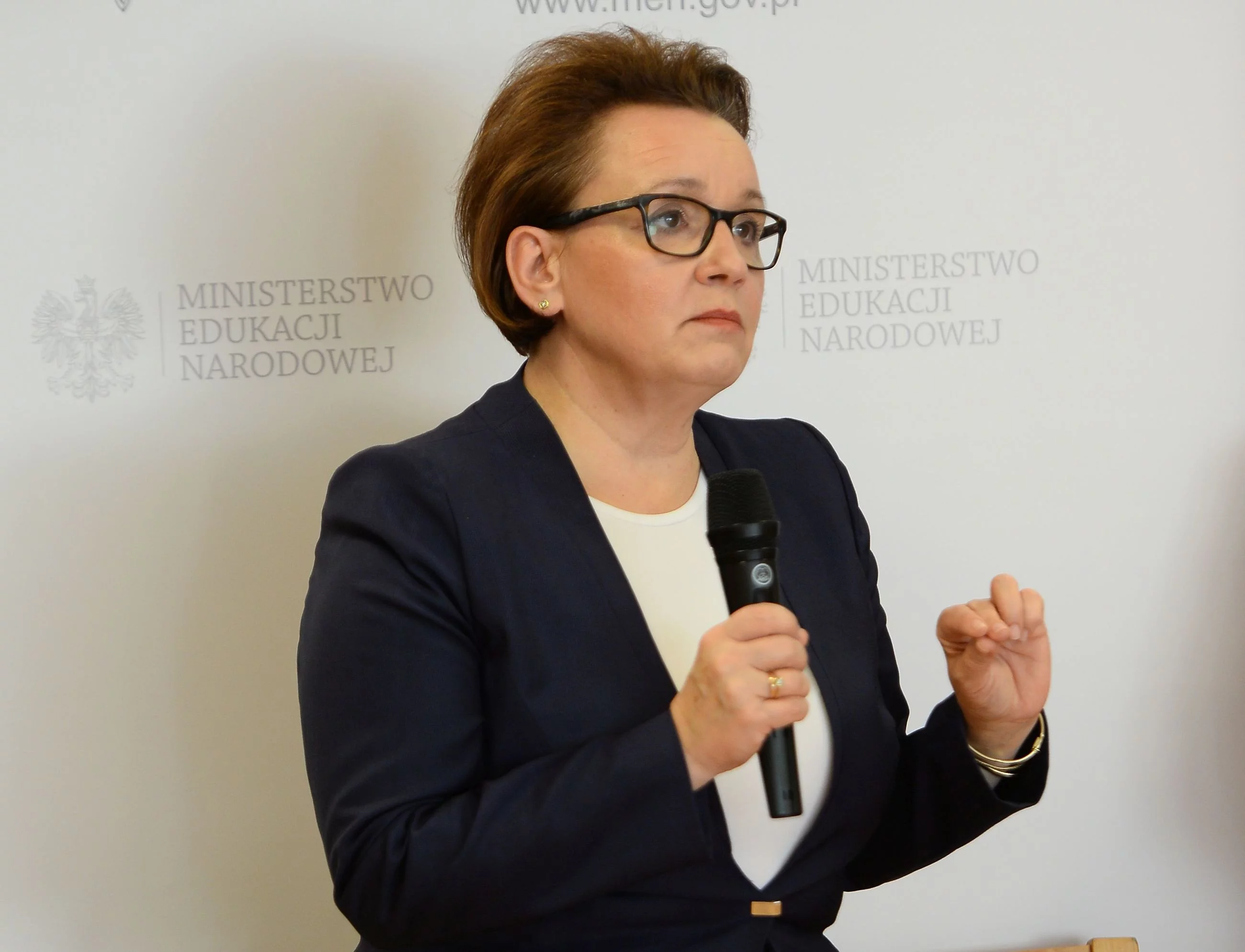 Minister Edukacji Narodowej Anna Zalewska