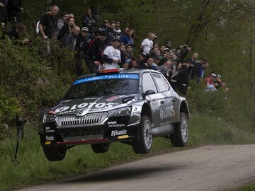 Załoga LOTOS Rally Team w Rajdzie Chorwacji