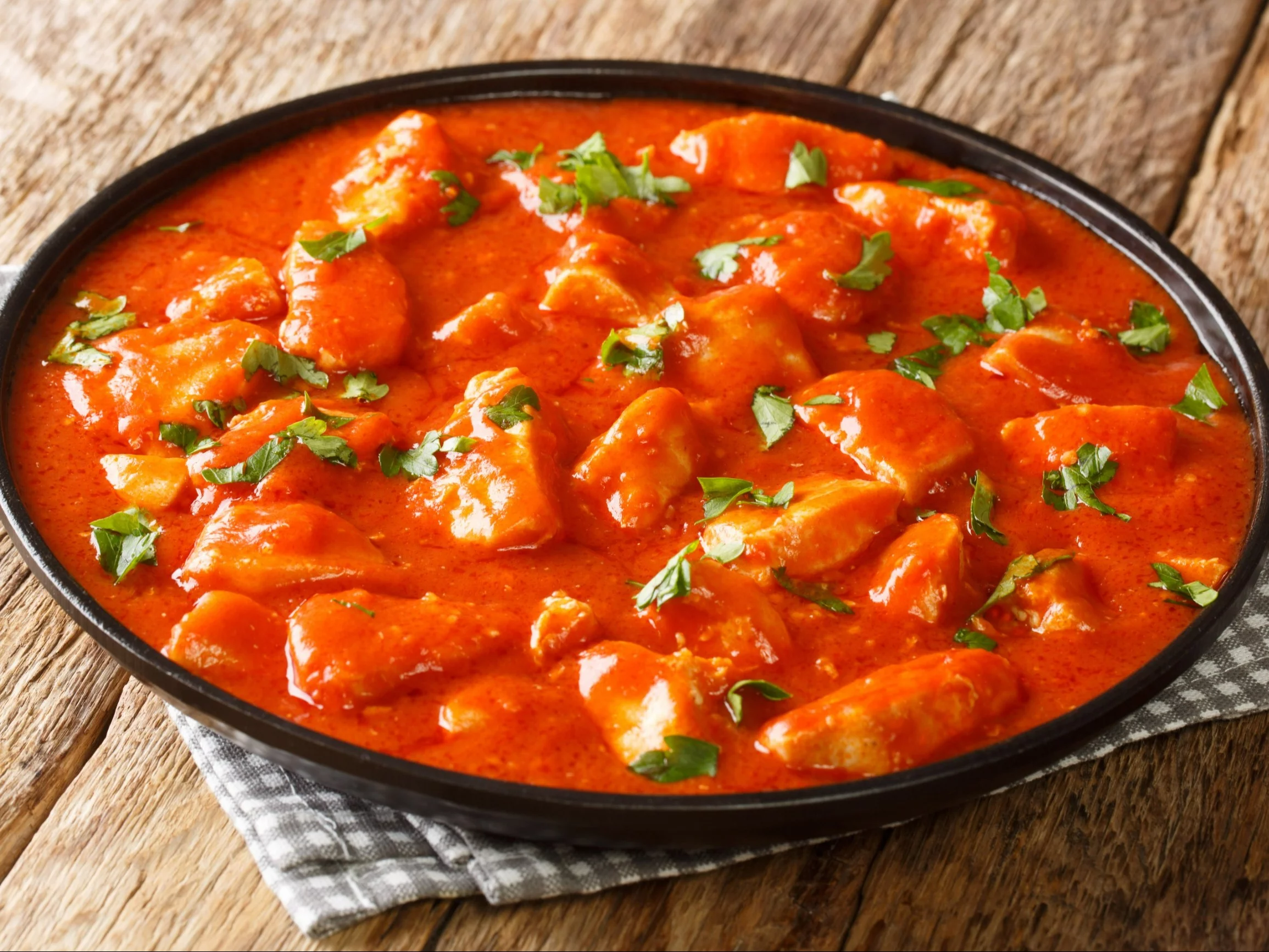 Kurczak duszony w pomidorach