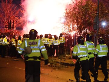 Zamieszki przed meczem Legii w Birmingham