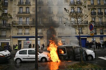 Zamieszki w Paryżu w rocznicę pierwszego protestu „żółtych kamizelek”