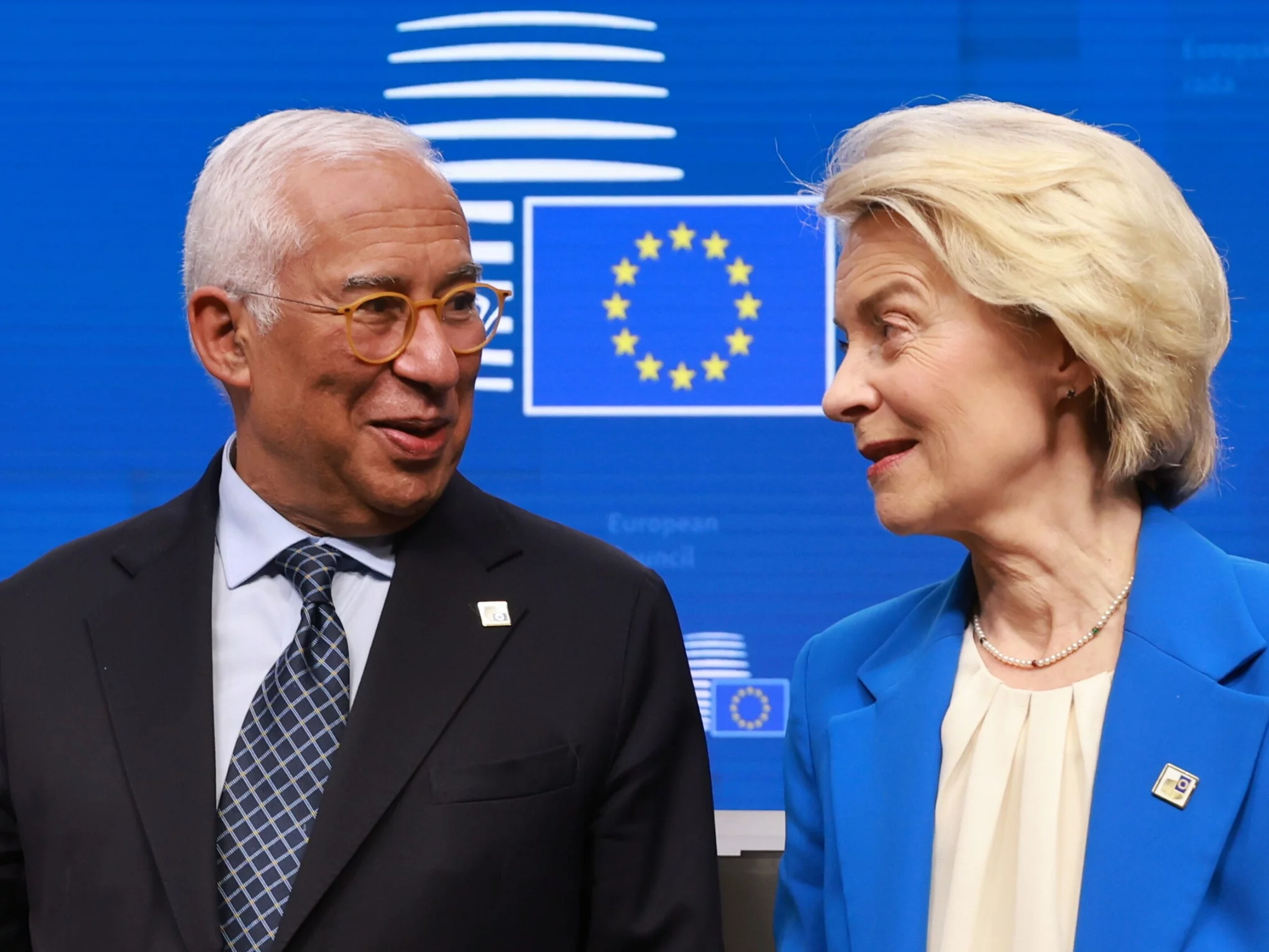 António Costa i Ursula von der Leyen